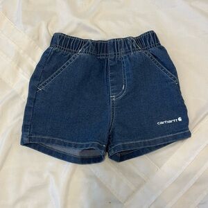Carhartt Kids Denim Shorts - Blue
